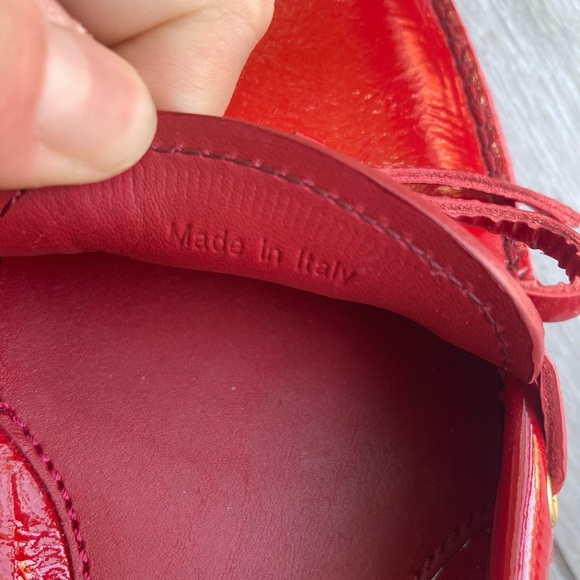 Red Patent Classic Driving Shoes - Brand New! - Picture 6 of 6